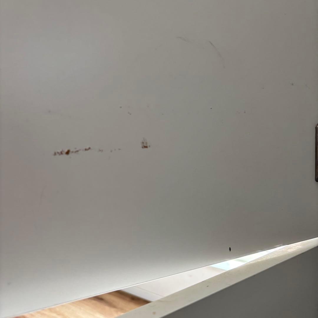 ★ReiRa★さま ホワイト 鏡面　シンプルキャビネット（解体済み）