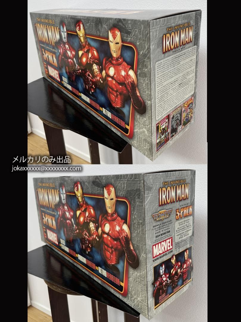 ボウエンBowen アイアンマン ミニバスト スタチュー 7体セット 限定