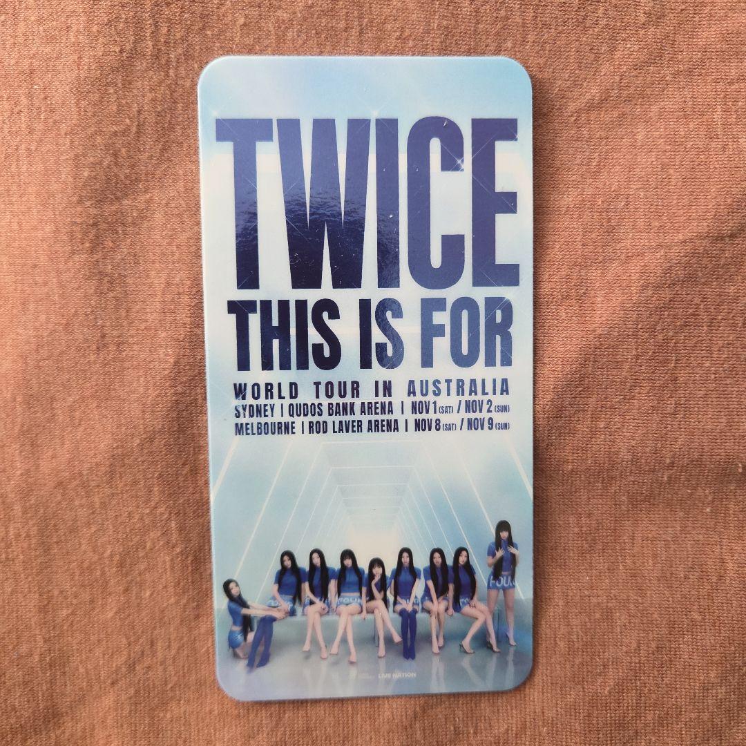 TWICE オーストラリア限定 this is for VIP 特典+おまけ③