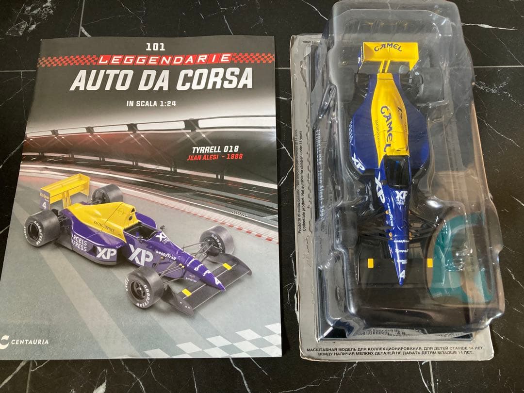 みーちゃん　二台日本未発売　ビッグスケールF1コレクション　ティレル018