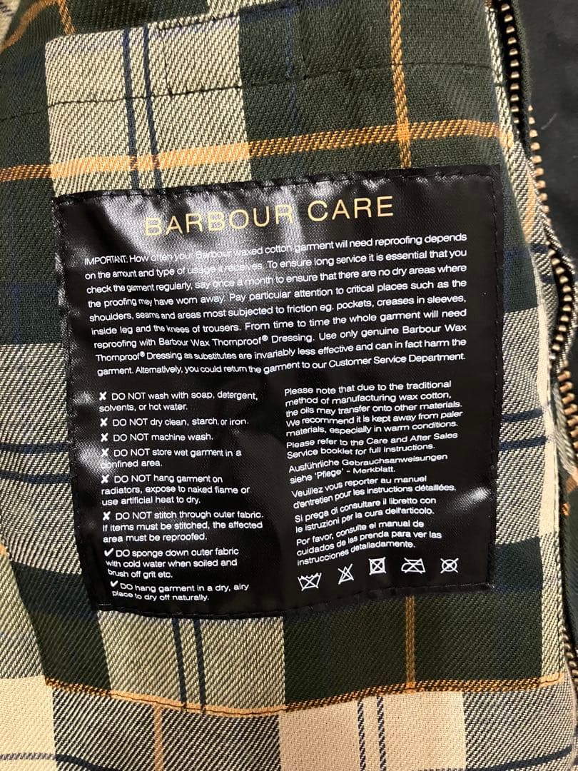 まっしゃま　Barbour ビューフォート　オイルドジャケット　36