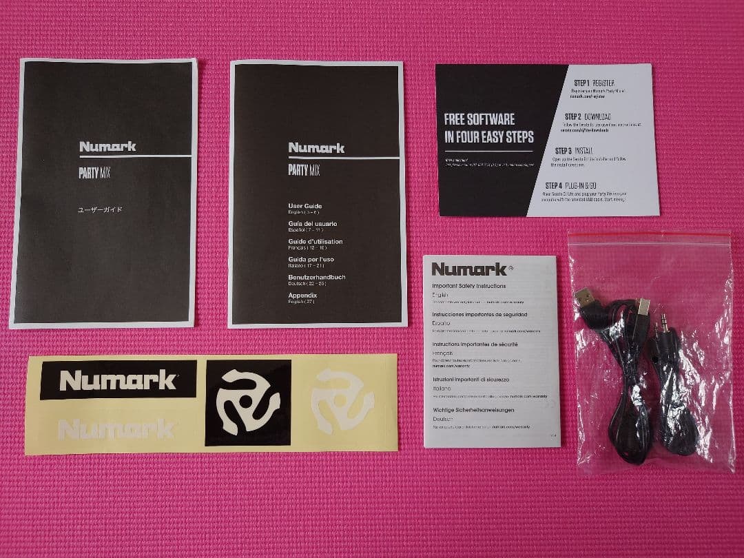 ★Numark★ Party Mix LEDライト搭載 DJコントローラー