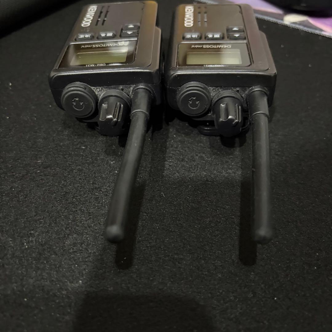KENWOOD UBZ-M31 トランシーバー 2個セット！