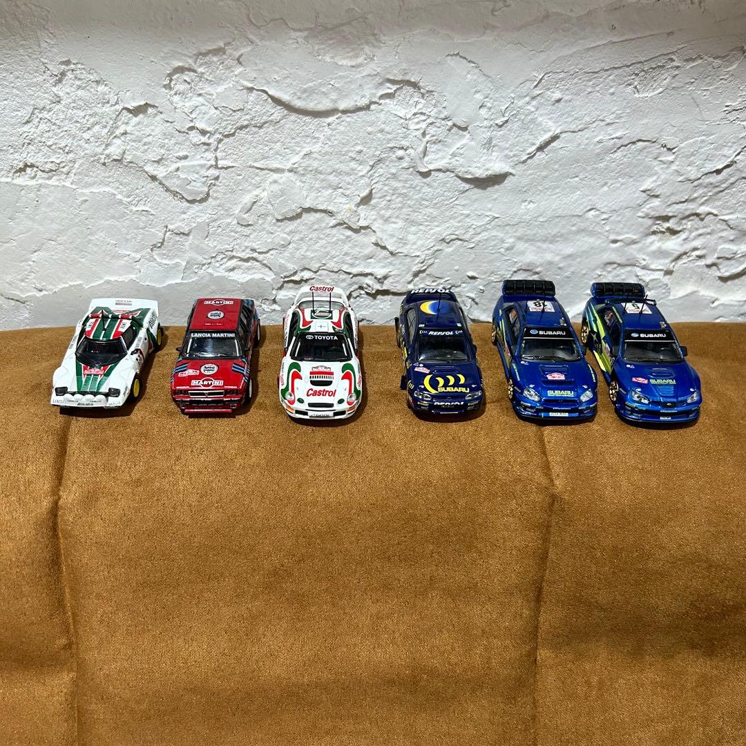 CM’s 1/64 WRC 名車6台セット 箱なし