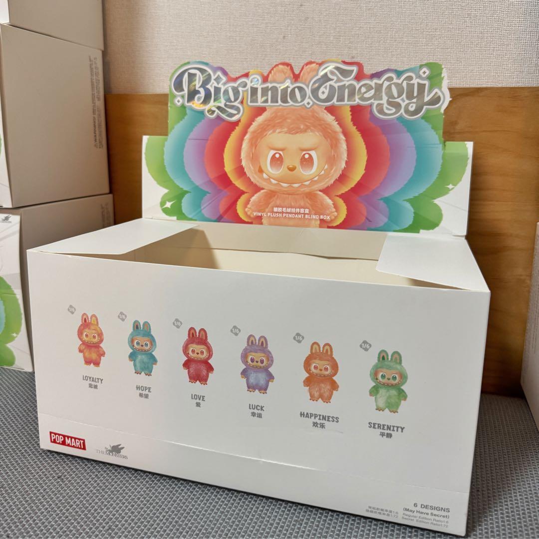【空箱】Labubu Big into Energy アソートボックス 12箱
