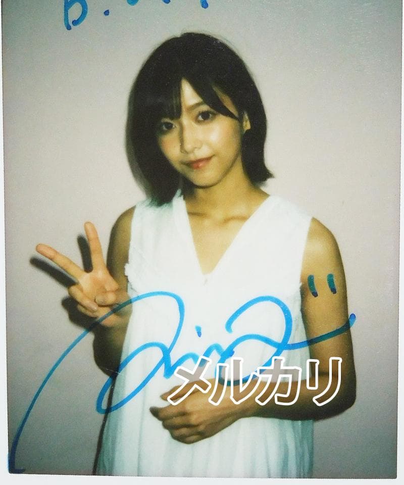 渡邉理佐 直筆サイン入りチェキ 櫻坂46