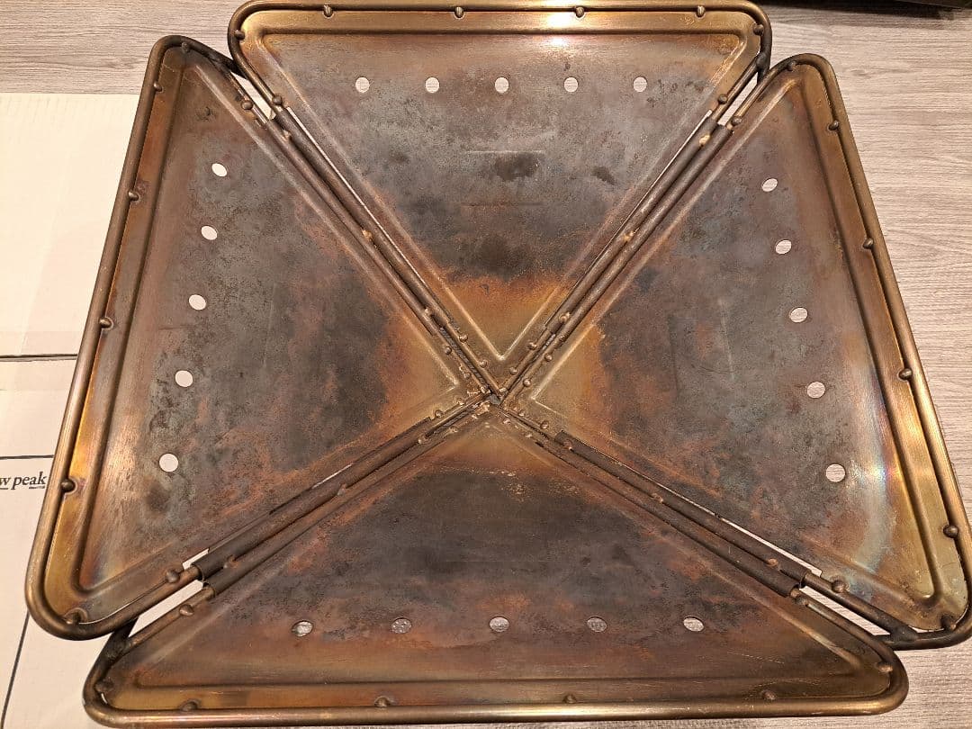  peak スノーピーク 焚き火台 L スターターセット 付属品未使用