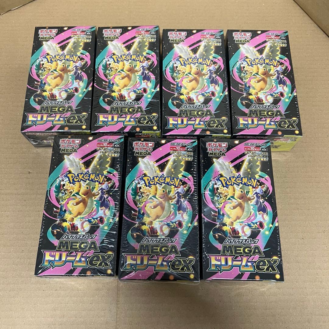 ポケモンカード MEGAドリームex 7BOX