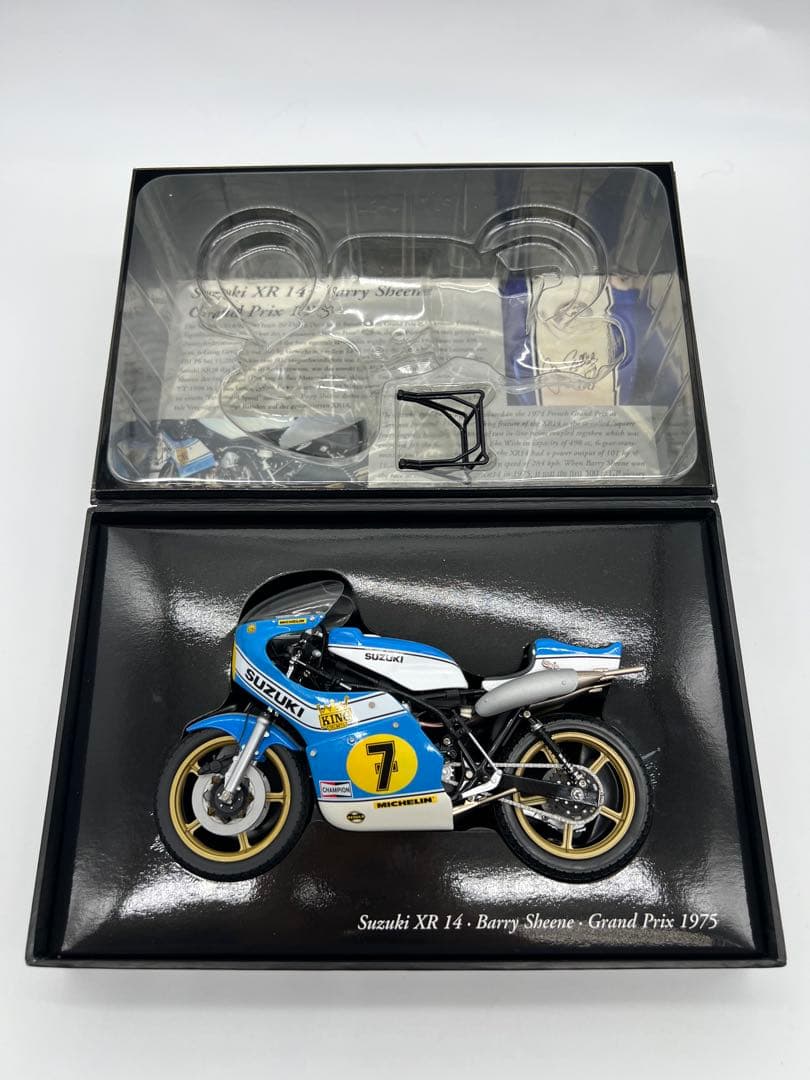 No27バイクミニカー1/12箱ありSuzuki XR 14 B.Sheene