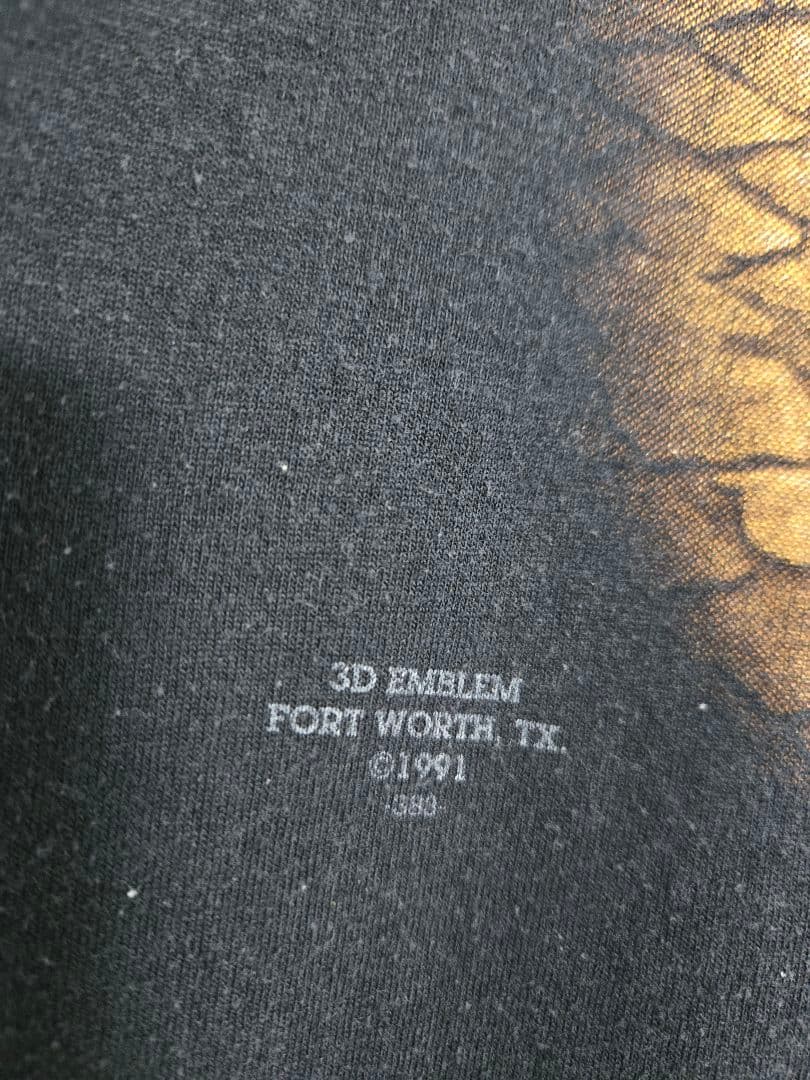 90s 3D EMBLEM HARLEY DAVIDSON Tシャツ ハーレー