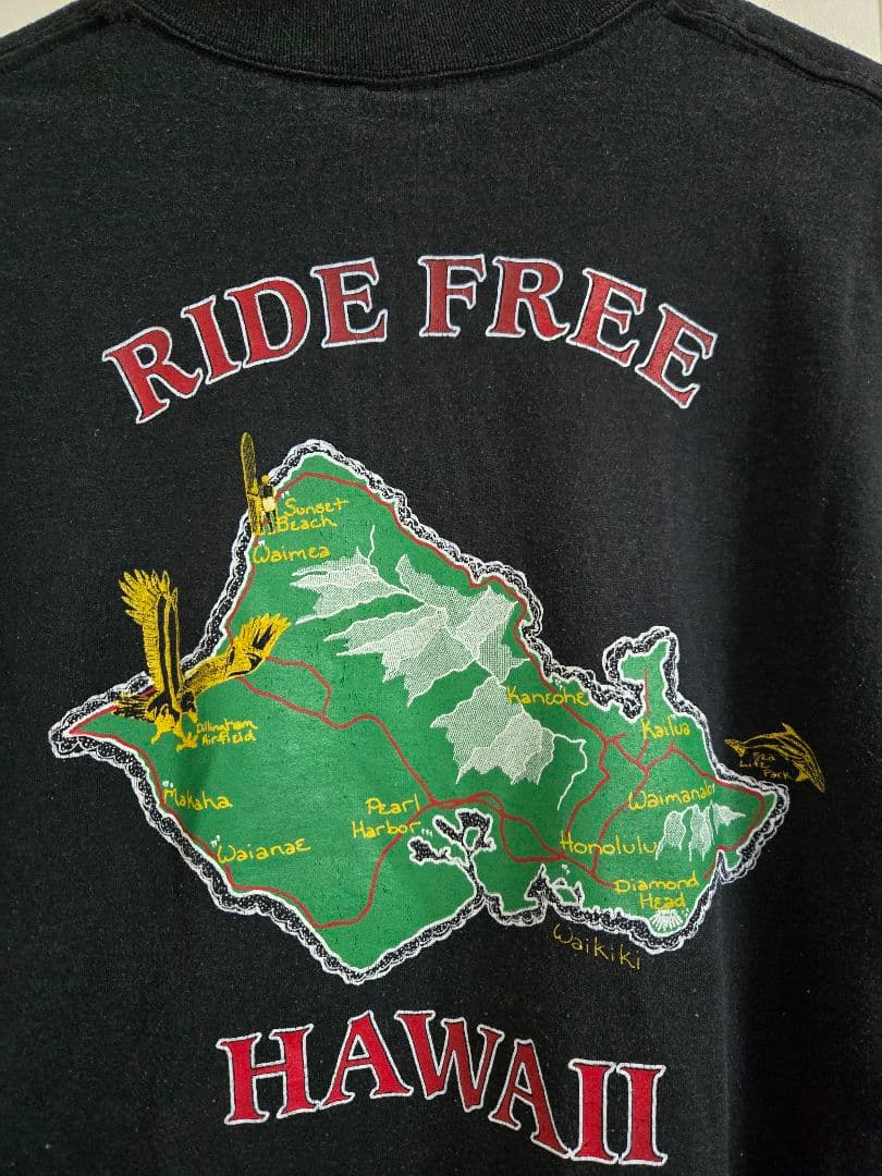 90s 3D EMBLEM HARLEY DAVIDSON Tシャツ ハーレー