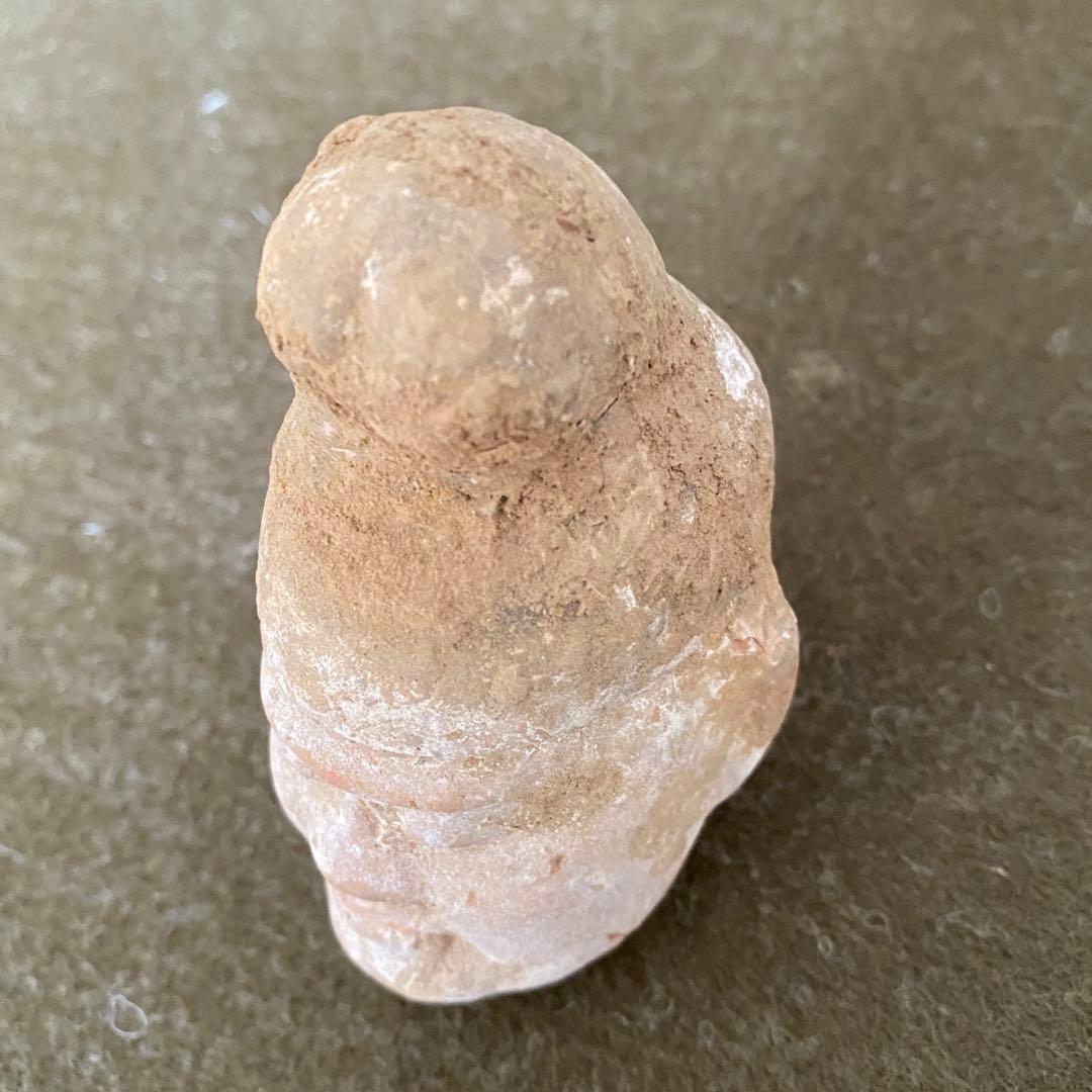 唐時代胡人俑　(頭部だけ)