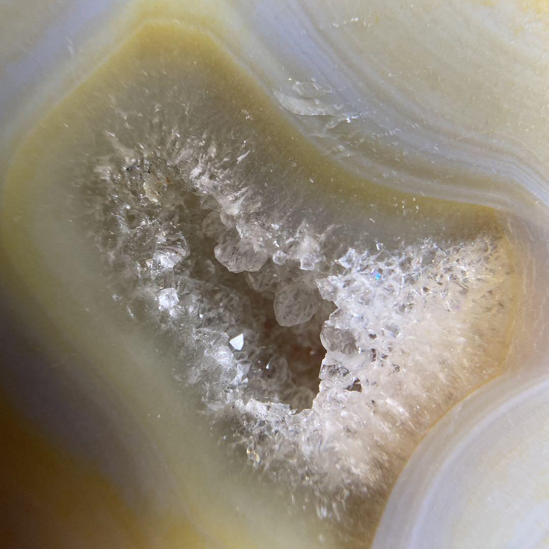 レア物 特大 トレジャー メノウ 玉髓 龍穴結晶 風化紋 紅葉手彫リ！