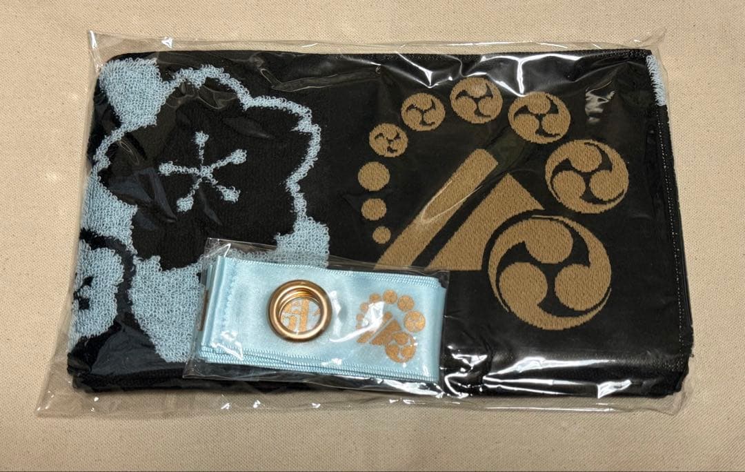 ミュージカル刀剣乱舞　目出度歌誉花舞　十周年祝賀祭タオル　リボン　山姥切長義