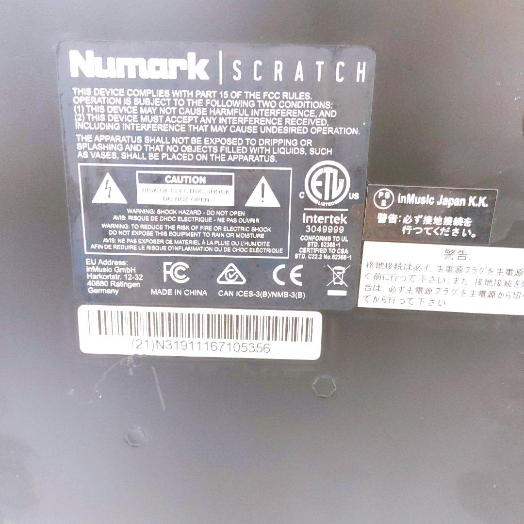 Numark SCRATCH DJミキサー　ジャンク品