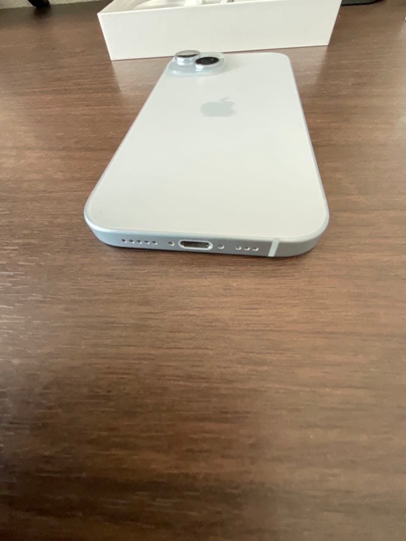ヒ*読様 Apple iPhone15 128GB ブルー