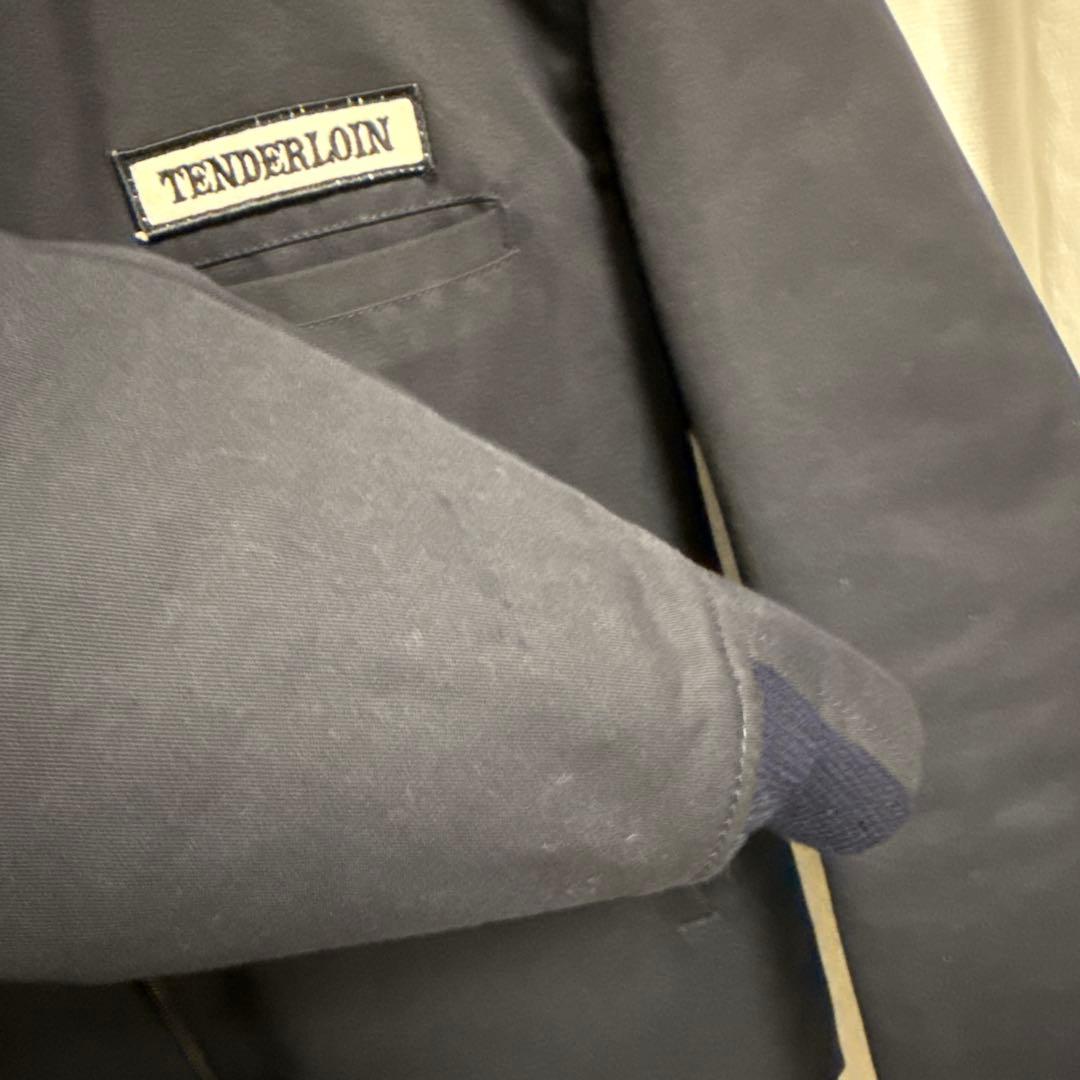 TENDERLOIN 1stリブワークジャケット　ネイビー