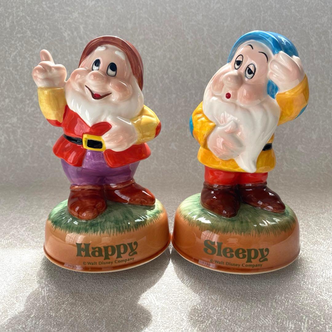 白雪姫　7人の小人オルゴール　高さ 約17㎝