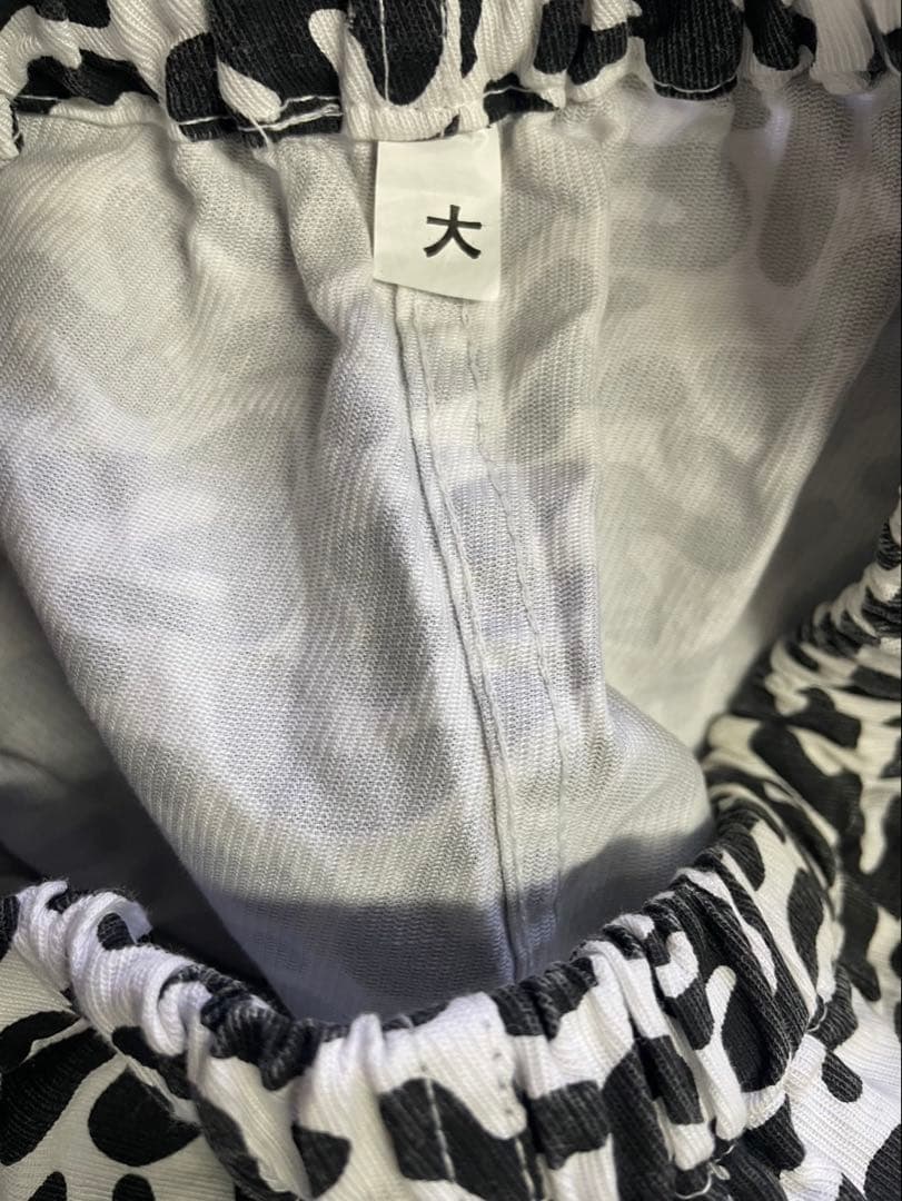 韓国軍バクテリア迷彩豹パターンパンツ 士官学校 学生軍事訓練 Mサイズ