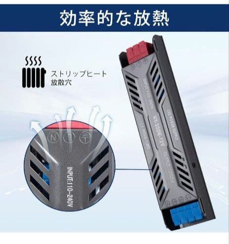 安定化電源 直流電源変換器 コンバーターAC 100V→DC24V-200W