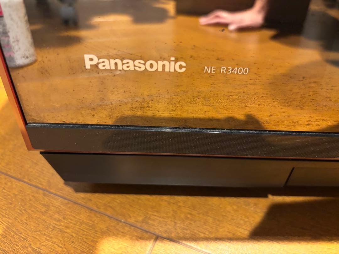 Panasonic NE-R3400 オーブンレンジ 赤　ビストロ