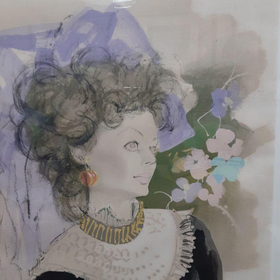 宮永岳彦画伯リトグラフ