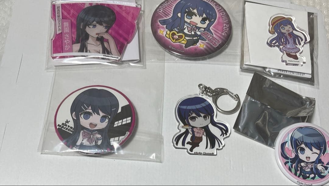 ダンガンロンパ　舞園さやか　グッズ　6種　アクスタ、缶バッジ等