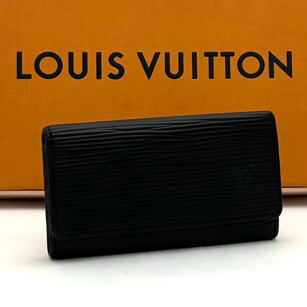【新品同様】赤字覚悟❗️ ルイヴィトン◆エピ◆ブラック◆6連キーケース◆正規品