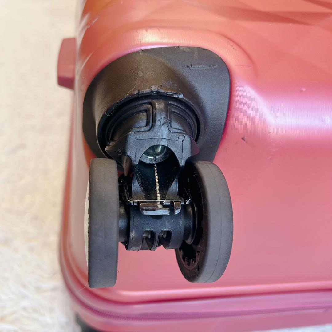 サムソナイトSamsonite ポリゴンスピナー ピンク 75/28