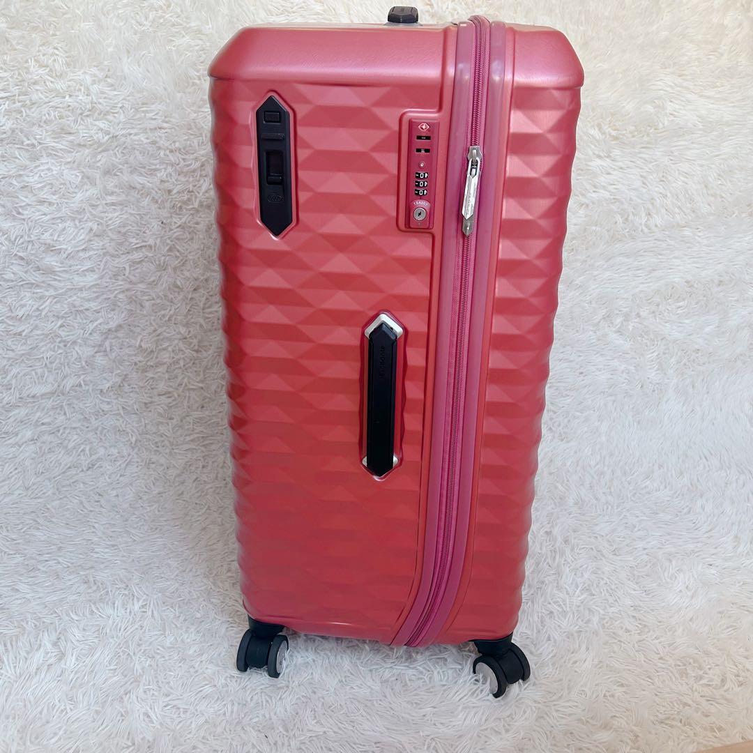 サムソナイトSamsonite ポリゴンスピナー ピンク 75/28