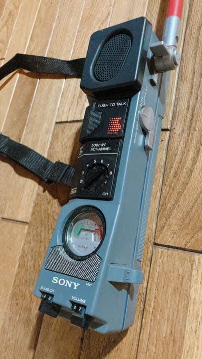 SONY ICB-87H トランシーバー　ヘッドセット付