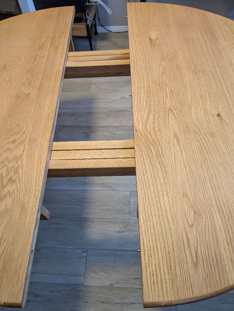 ReCENO リセノ　ダイニングテーブル　伸長式 folk ナチュラル