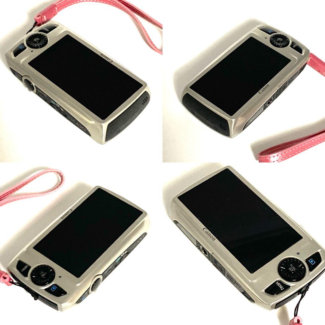 キヤノン　IXY 30S シルバー　イクシー　CANON IXC-420 ピンク