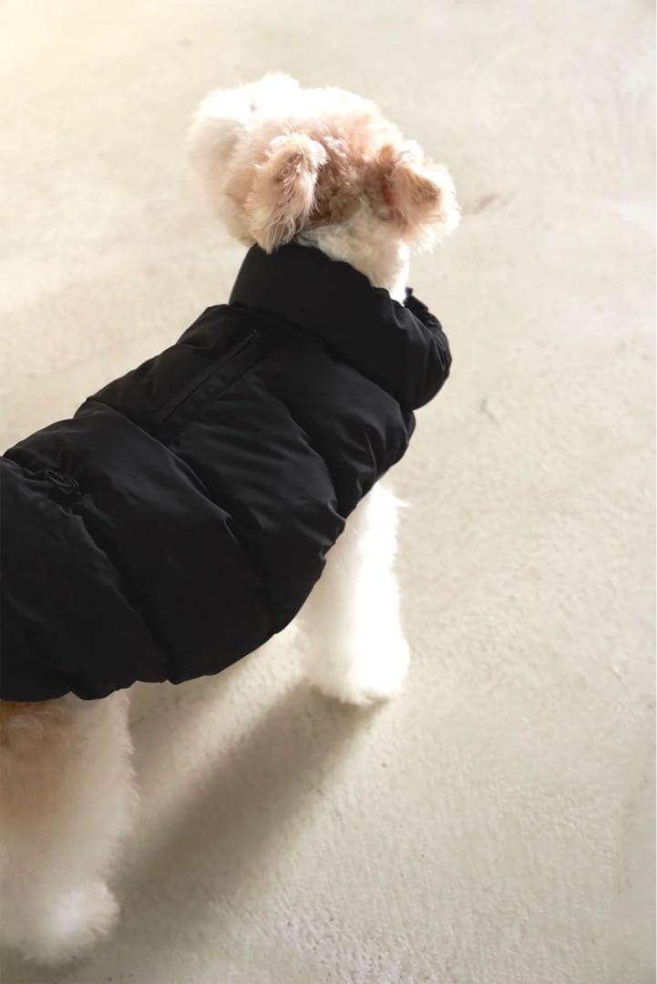 CushyCushy CUSHY PUFFER VEST ブラック サイズ8