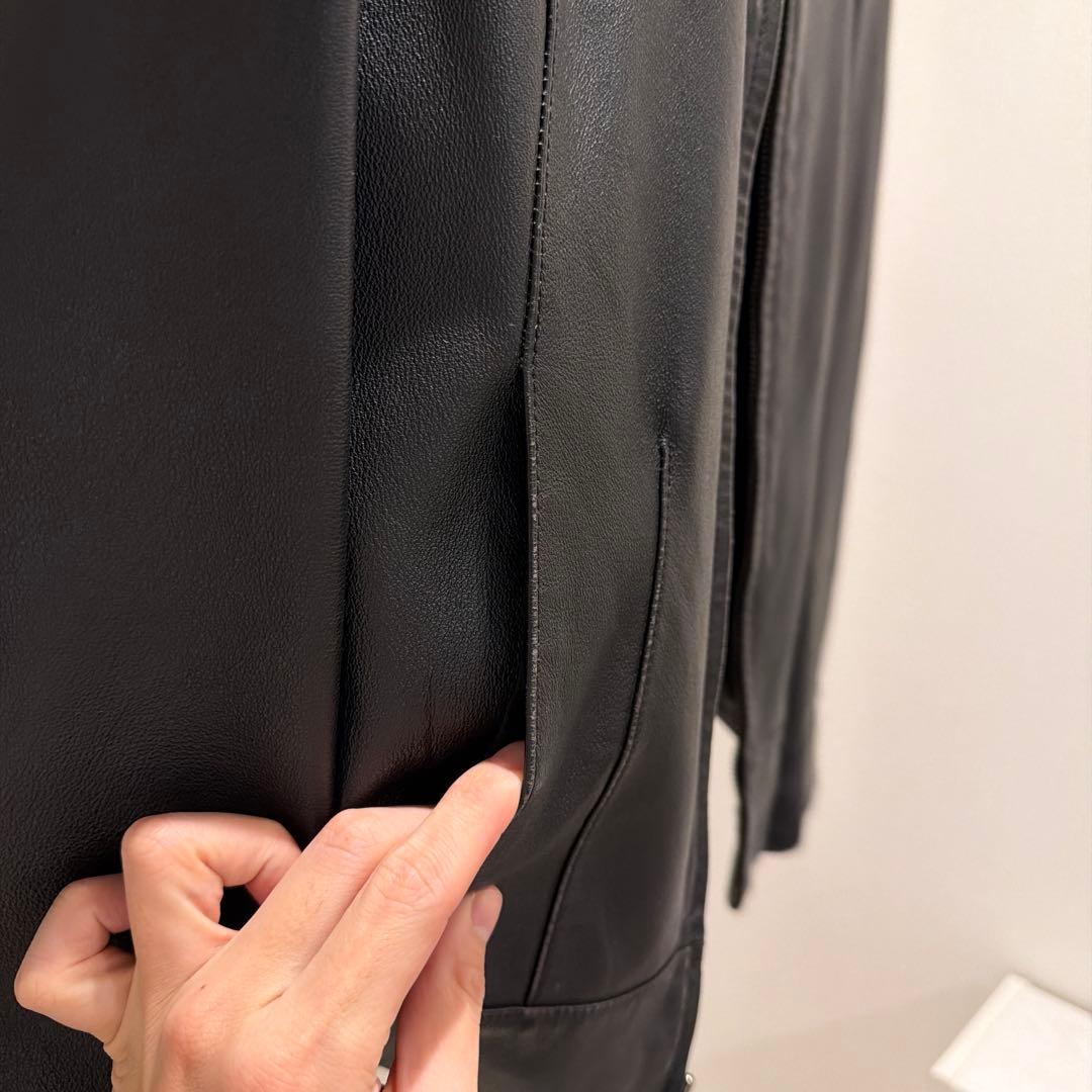 と　sonoma レザージャケット 90s ラムレザー