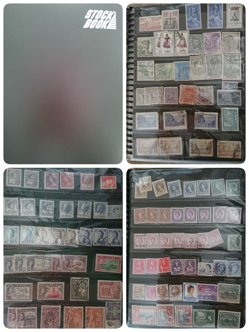 437) 使用済み外国切手 おまとめ 昭和の頃