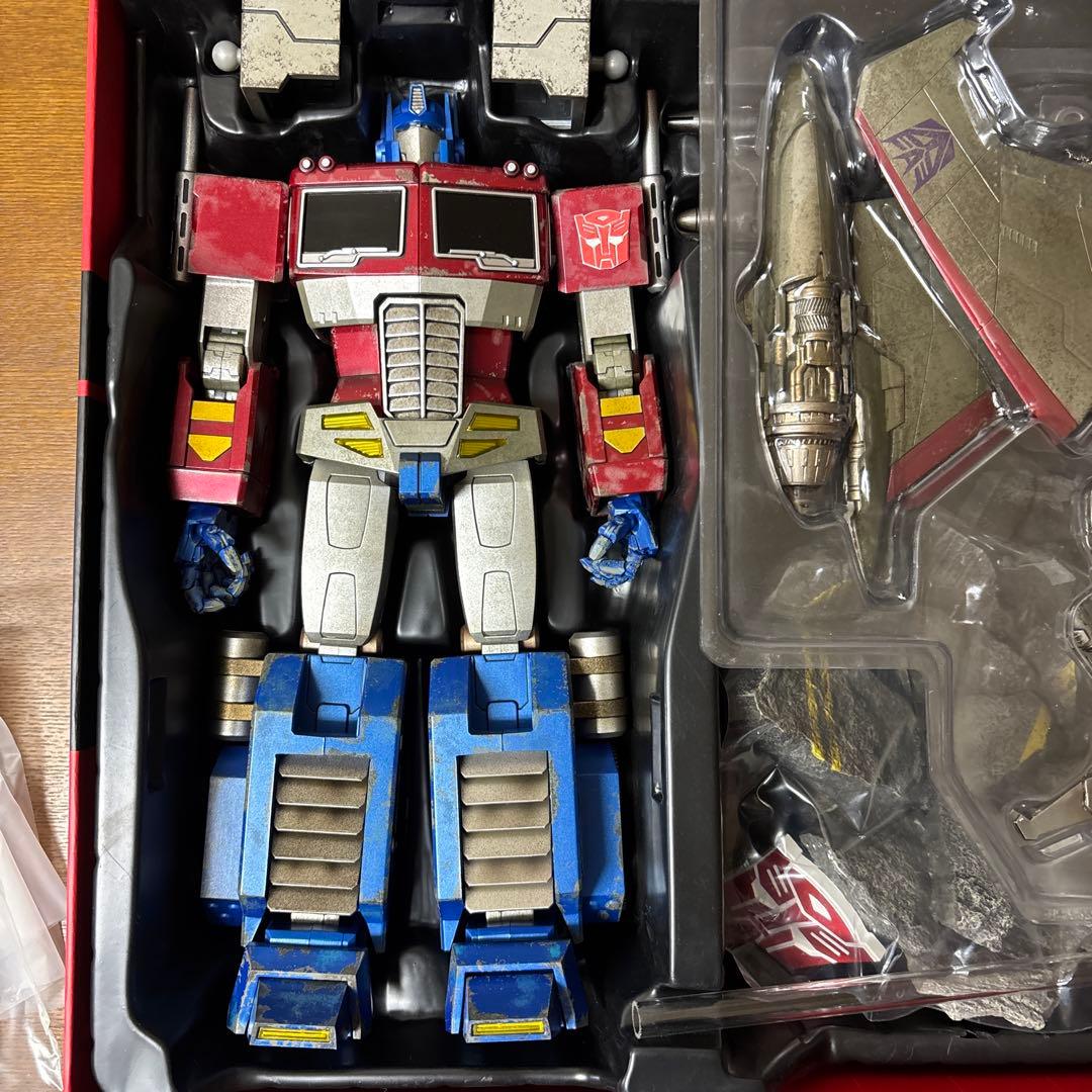 ホットトイズ　オプティマスプライム　スタースクリームver