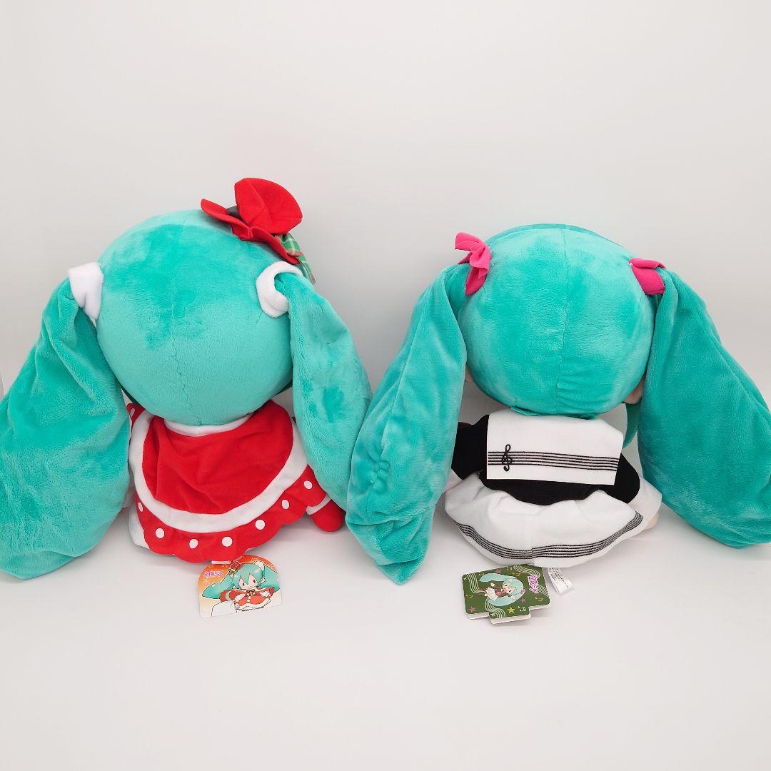 【希少】 初音ミク　ぬいぐるみ　６個セット　タグ付き　プライズ　メガジャンボ