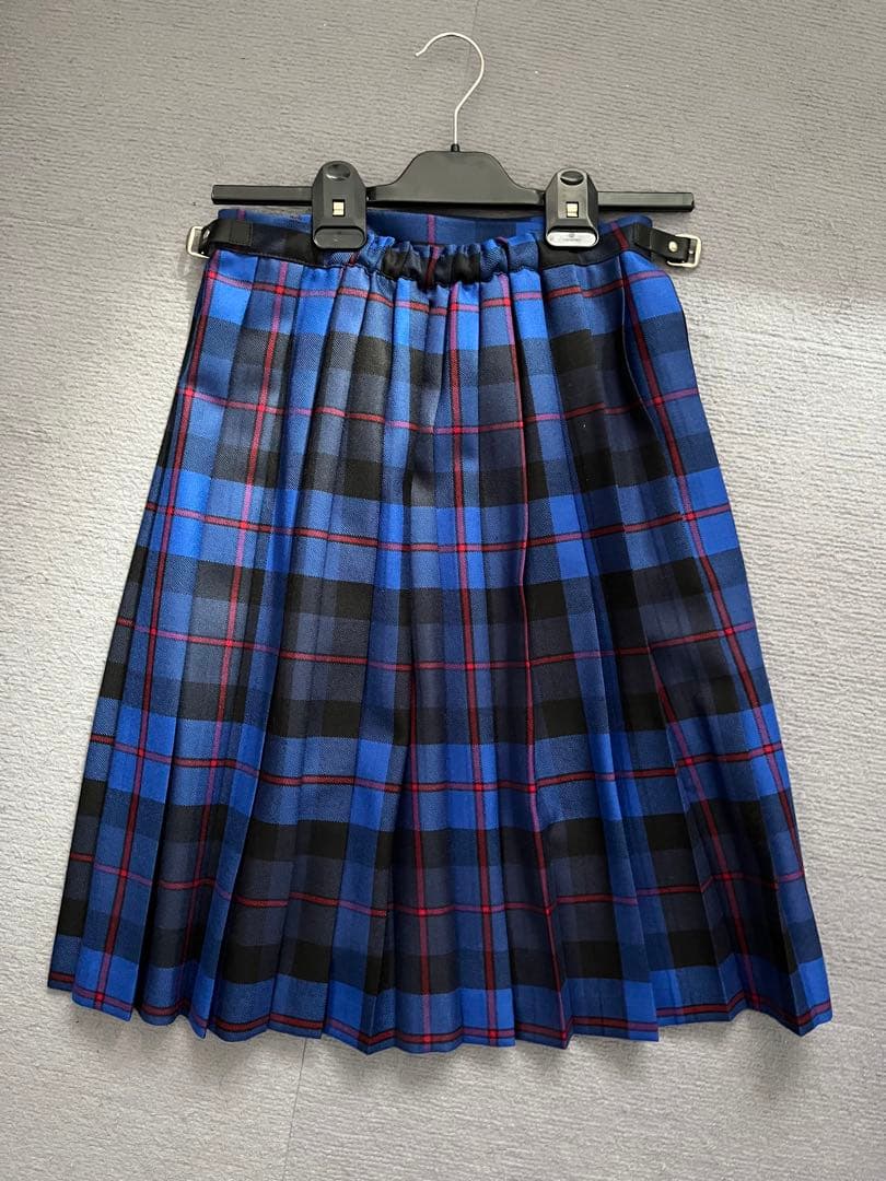 オニールオブダブリン　キルトスカート　ブルー