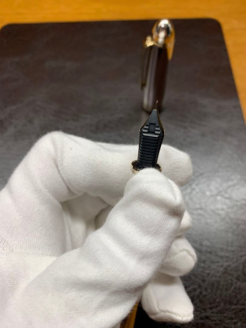 Sailor セーラー 万年筆 21K金ペン先 純銀軸 プロフィット21