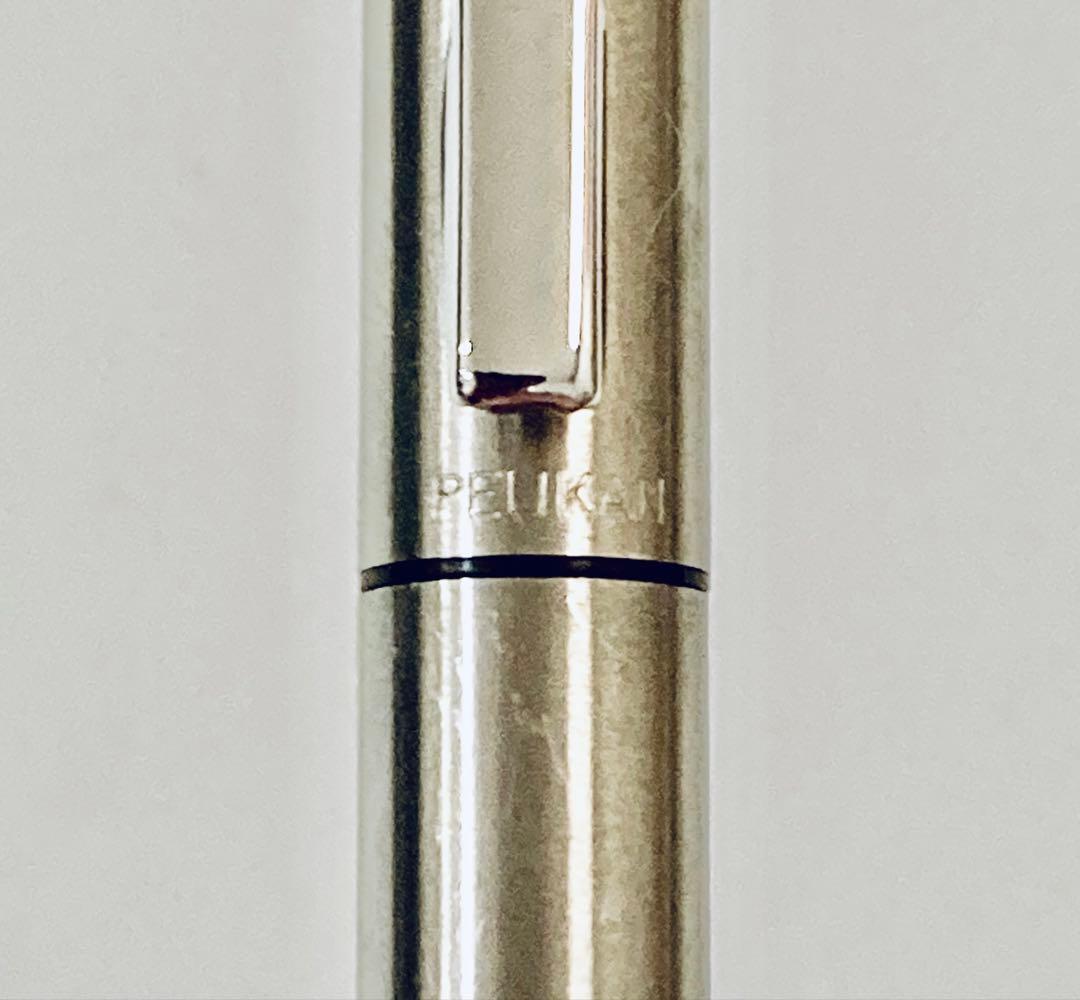 ドイツ製◆ペリカン 高級ボールペン シグナム　1980sPelikan シルバー