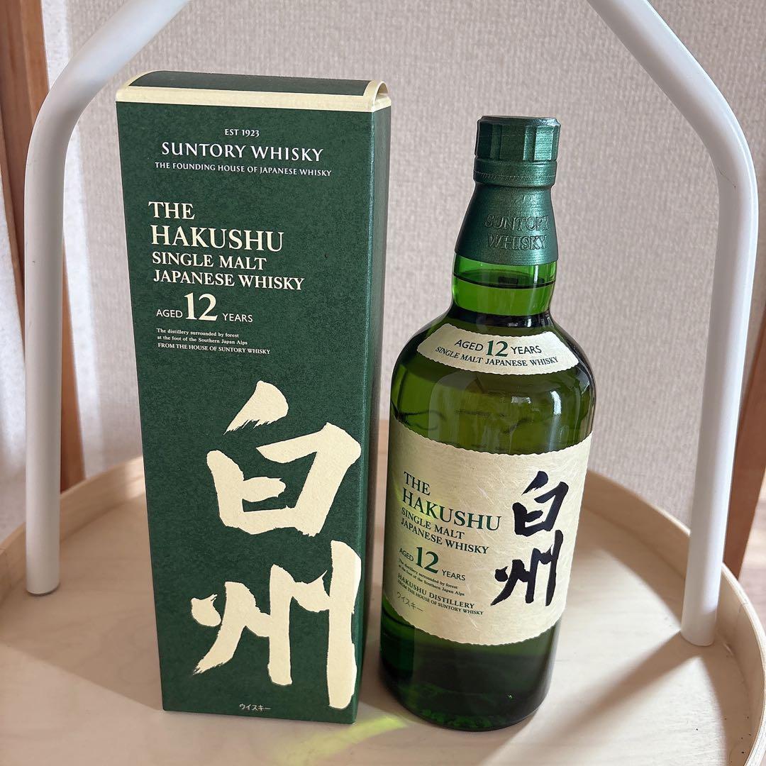 サントリー　白州12年シングルモルト　700ml箱付き 2本セット