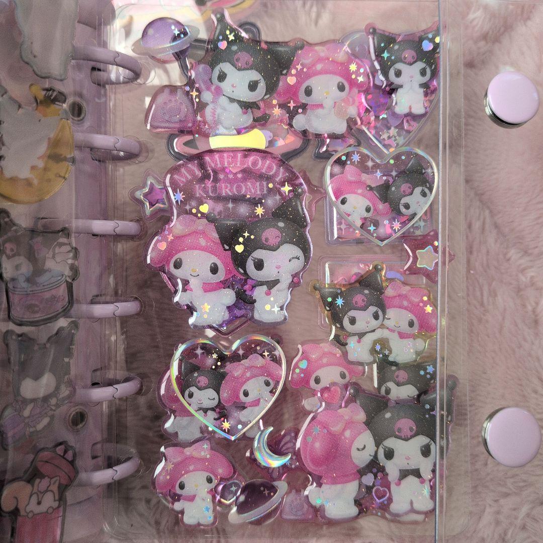 ま*ま様 シール帳　完成品　クロミ