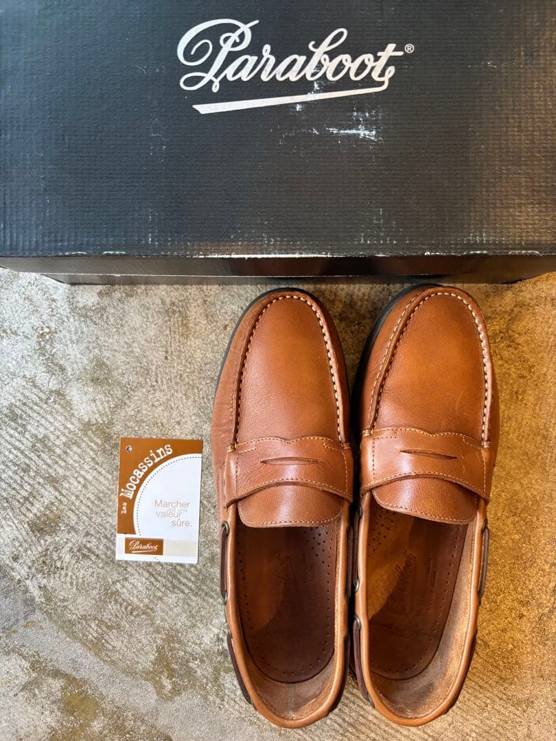 【ビームス別注】【新品未使用】パラブーツ　Corsica マロン 25.5cm