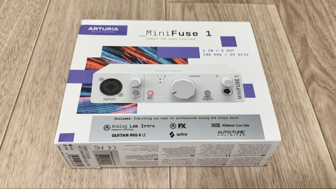 ARTURIA MINIFUSE 1 オーディオインターフェイス