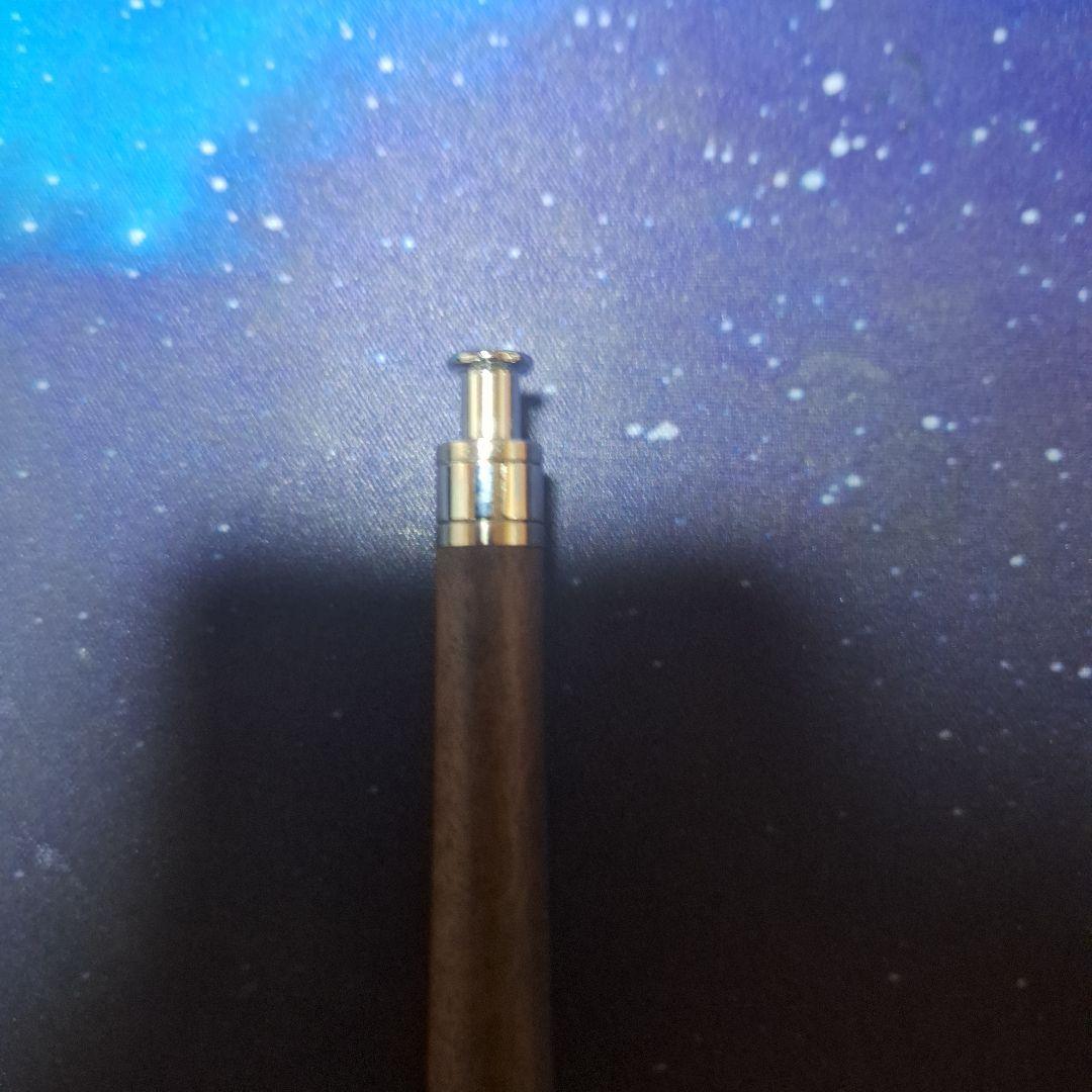 工房楔シャーペン0,5mmウォールナット縮み杢