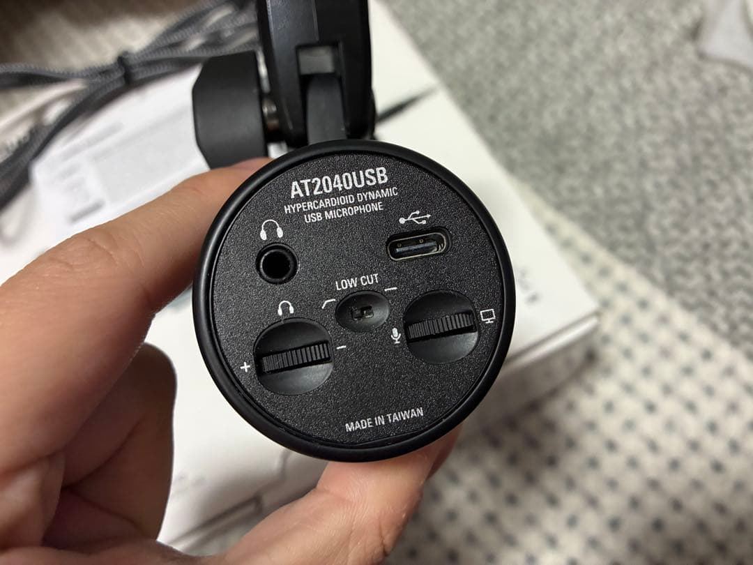 配信機器・PA機器・レコーディング機器 Audio-Technica AT2040 USB