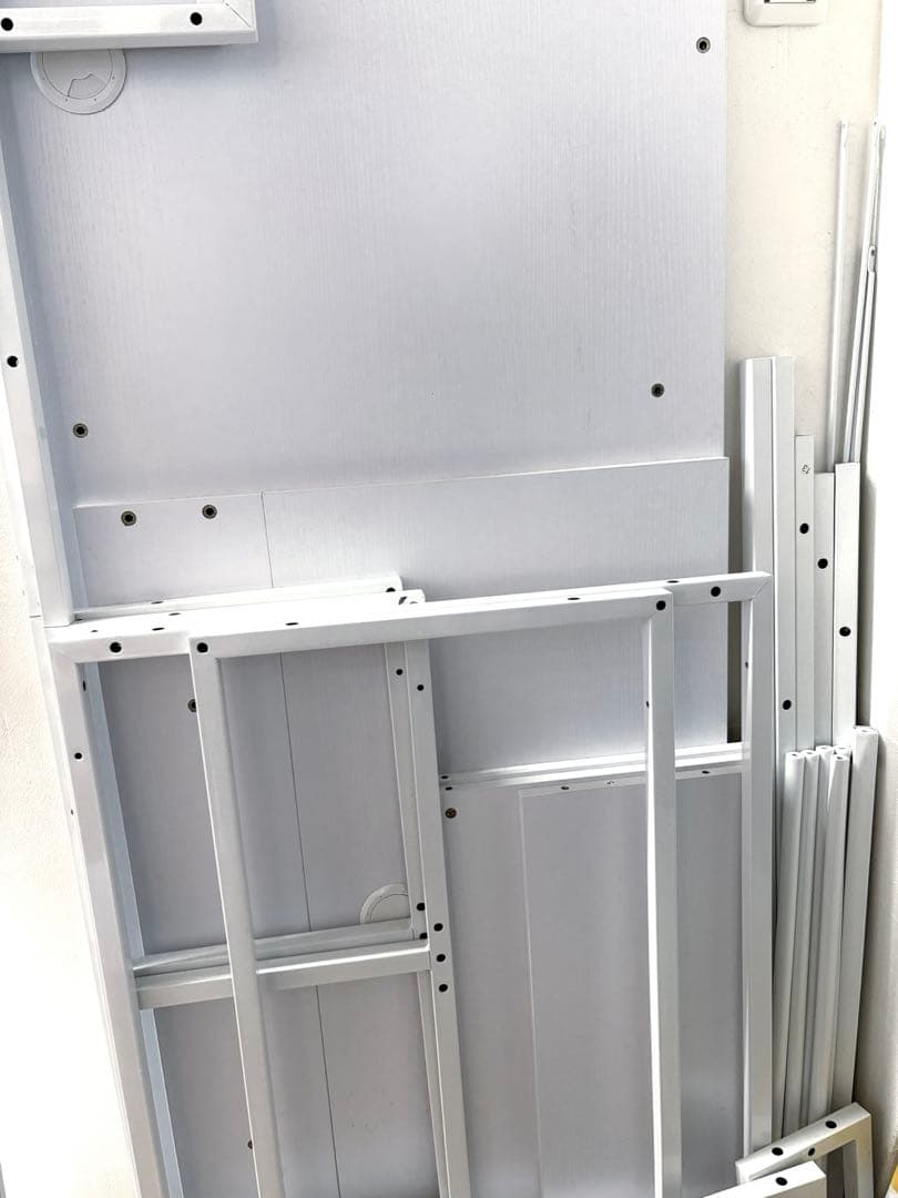 パソコンデスク/デスク/PCデスク/L字型/ラック付きオフィスデスク