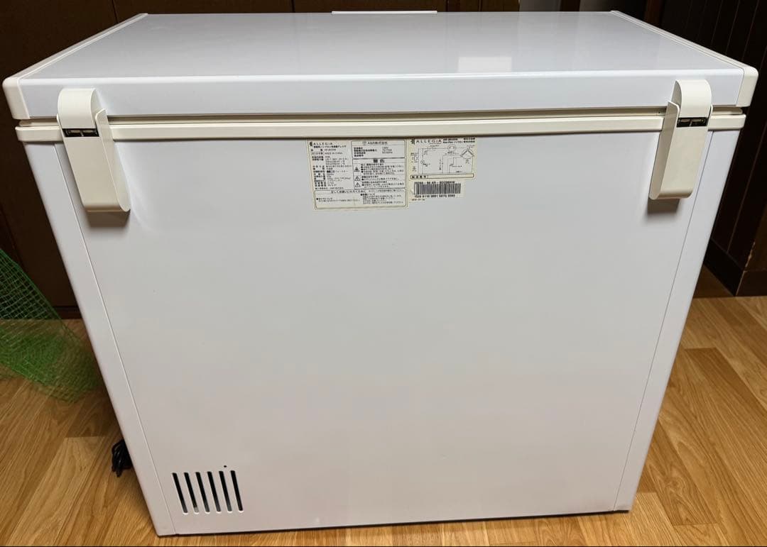 ALLEGIA 冷凍庫 ホワイト AR-BD206 2018年製
