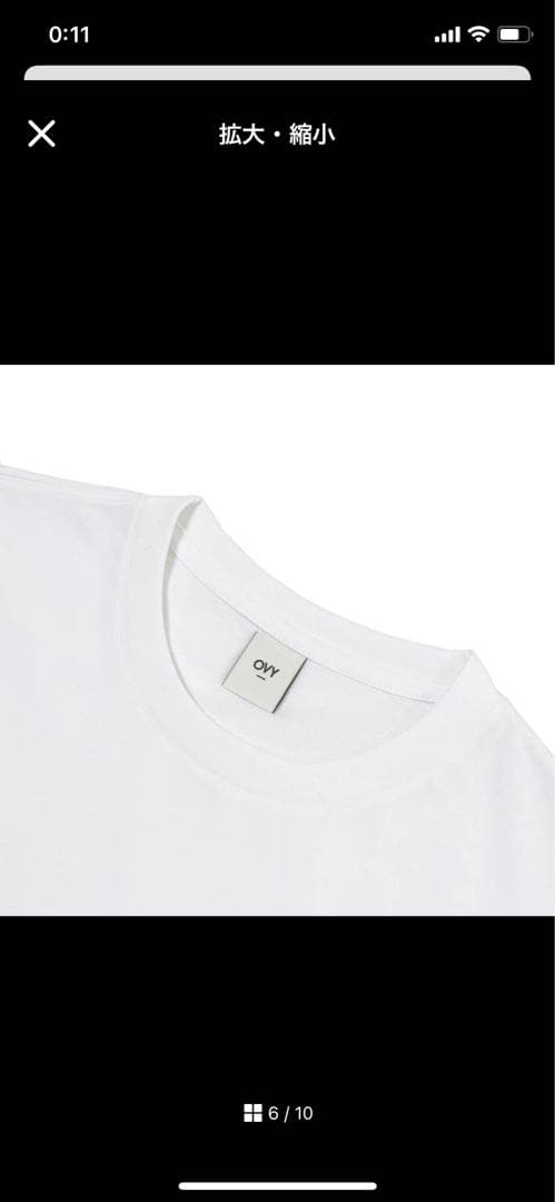 ★新品OVY Fine Cotton Basic 3pac TパックT３枚入